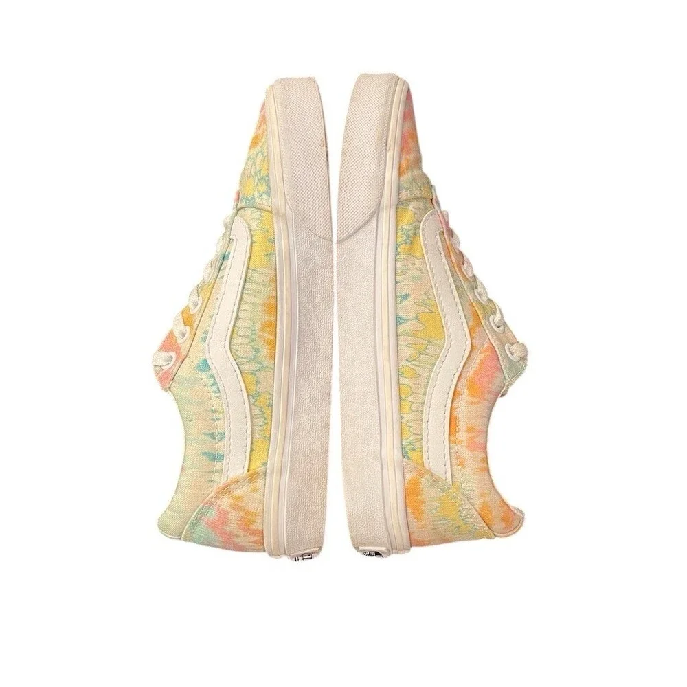 Vans Old Skool Womens Sneakers Size 6.5 Multicolor Psychedelic Tie Dye - Picture 5 of 13